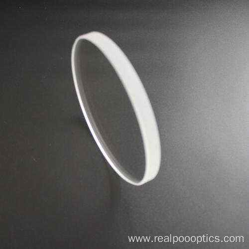 90mm diameter high purity silica glass round window